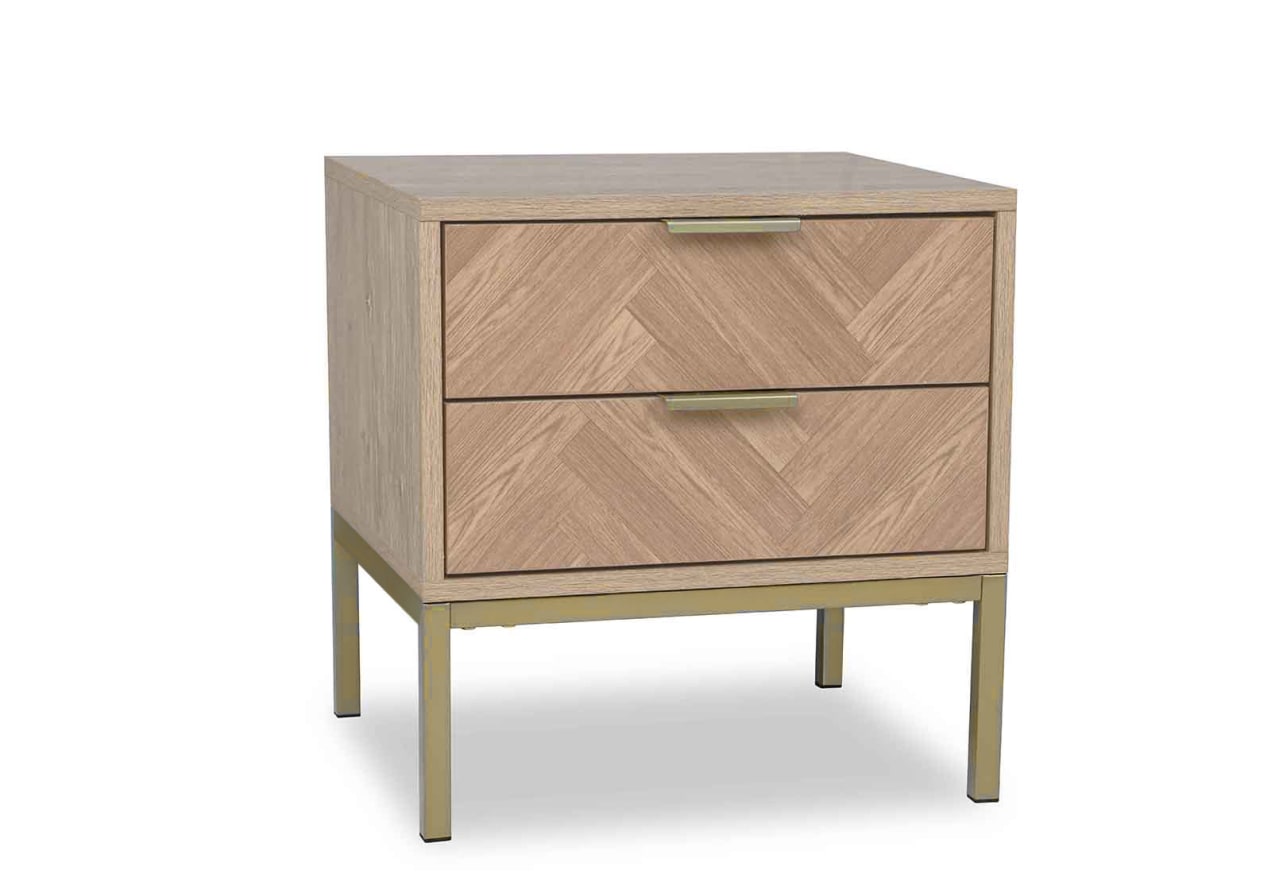 BELL 2 Drawer Bedside – image 3 of 6