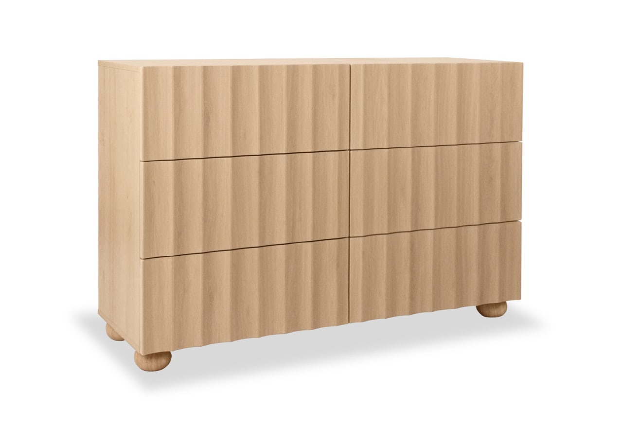 POWERS 6 Drawer Dresser – image 7 of 19