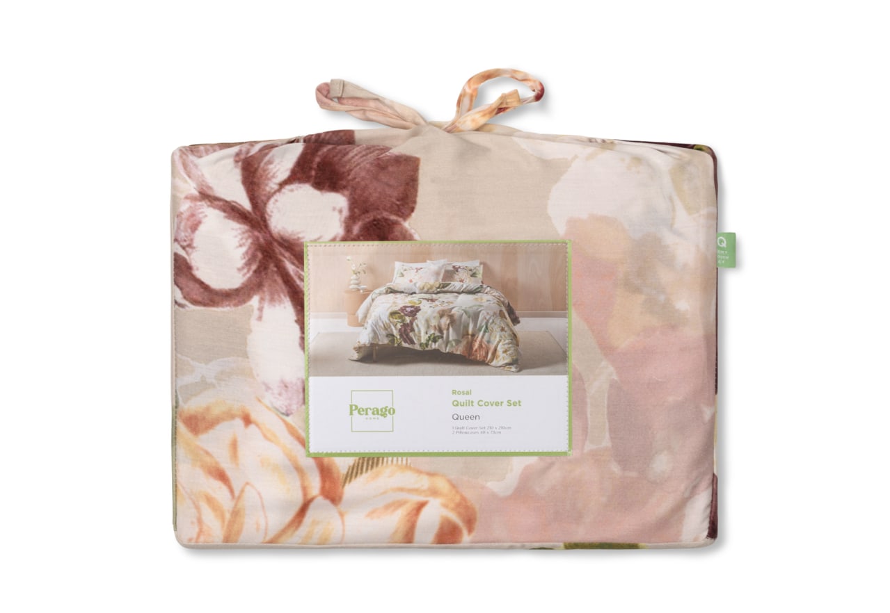 ROSAL Queen Bed Quilt Cover Set – image 2 of 4