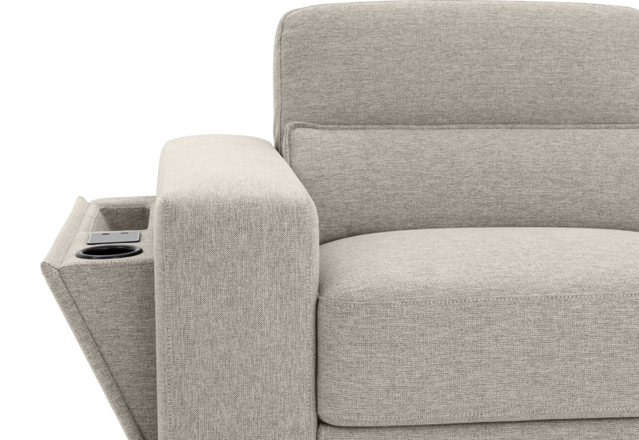 ELISEO FABRIC 4 Seater Wedge Sofa – image 7 of 12