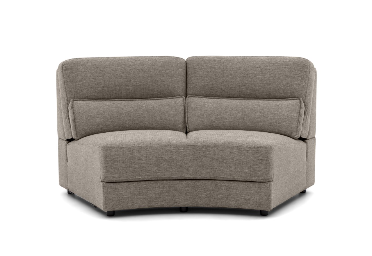 ELISEO FABRIC 4 Seater Corner RHF Chaise with Console – image 6 of 8