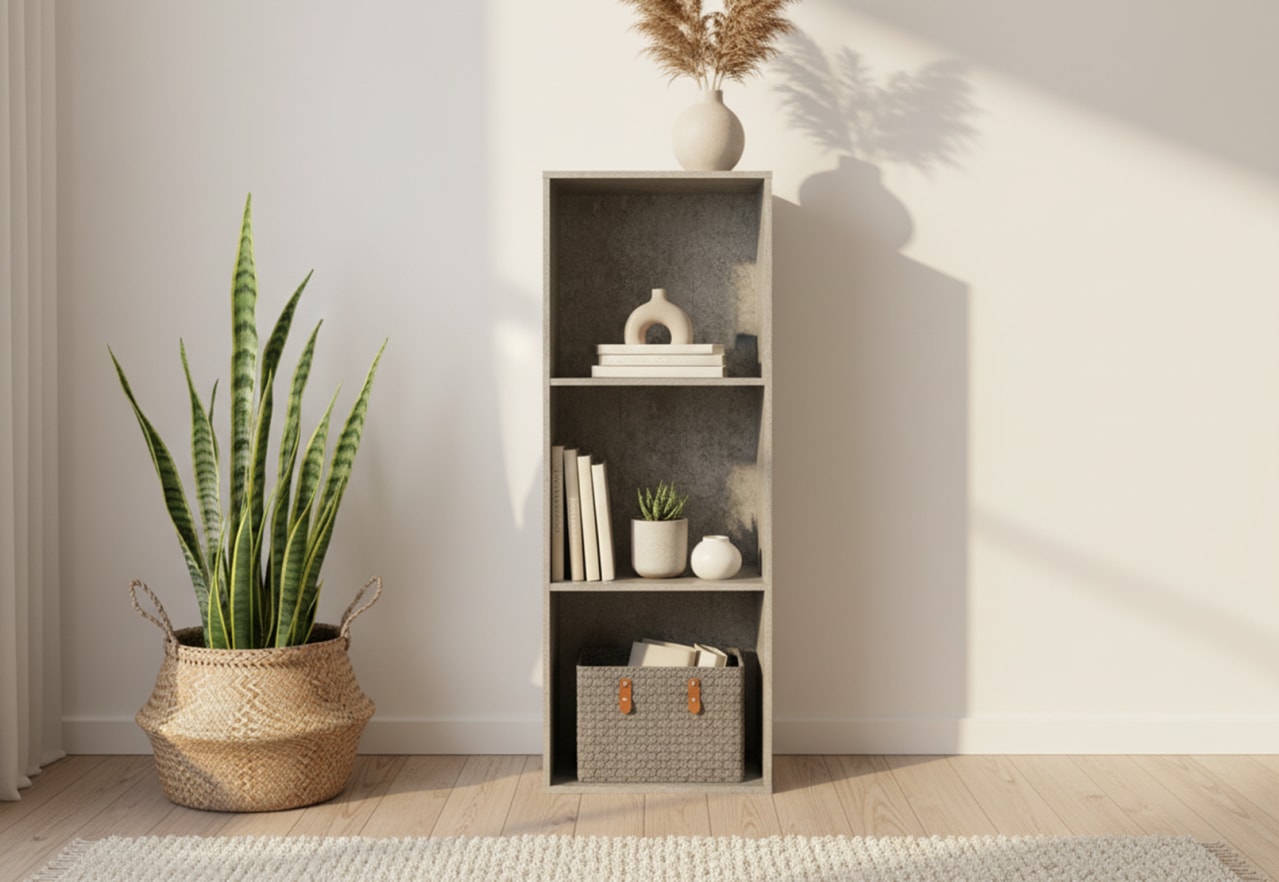 HUFF 3 Cube Bookshelf – image 1 of 7