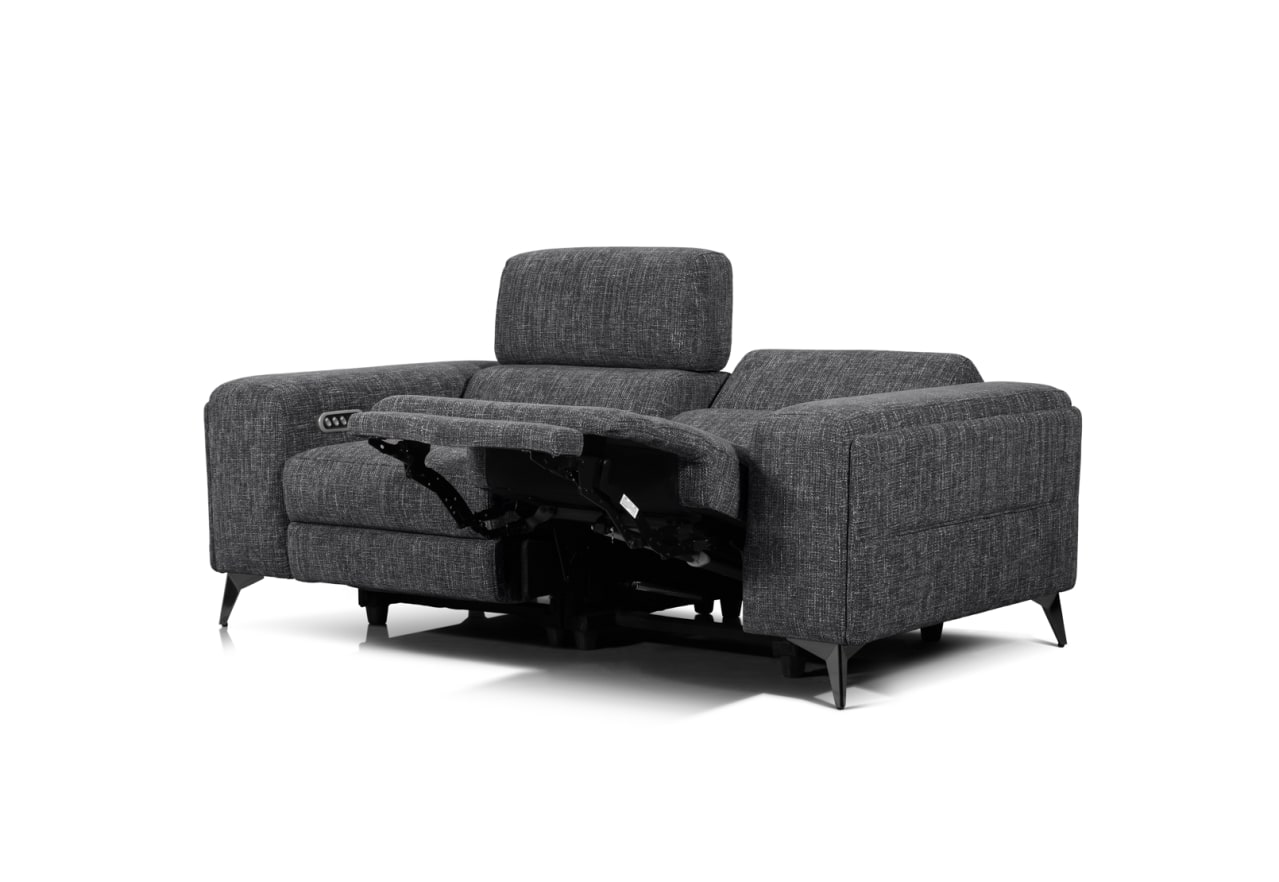 SINATRA FABRIC 2 Seater with Inbuilt Electric Recliners – image 9 of 15