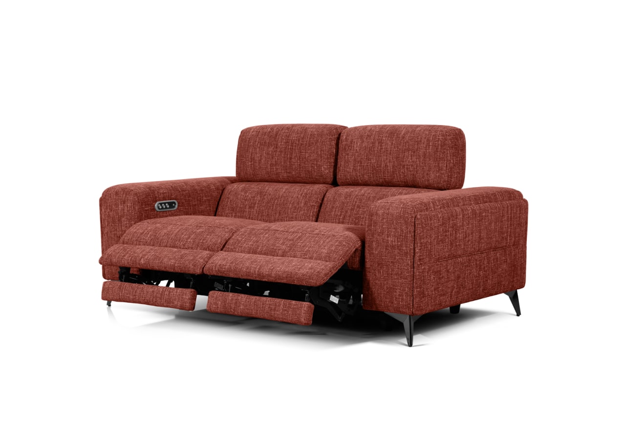 SINATRA FABRIC 2 Seater with Inbuilt Electric Recliners – image 4 of 15