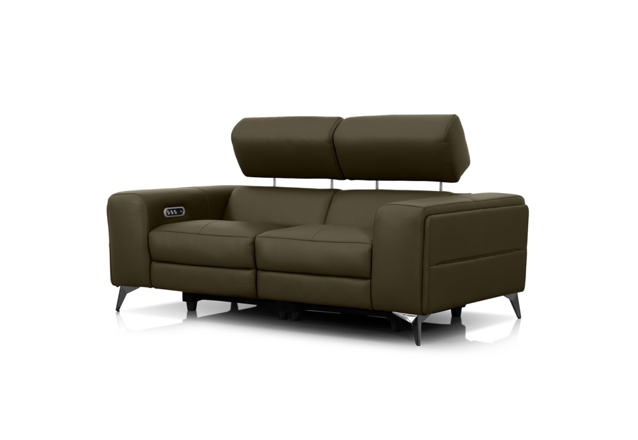 SINATRA LEATHER 2 Seater with Inbuilt Electric Recliners – image 5 of 15
