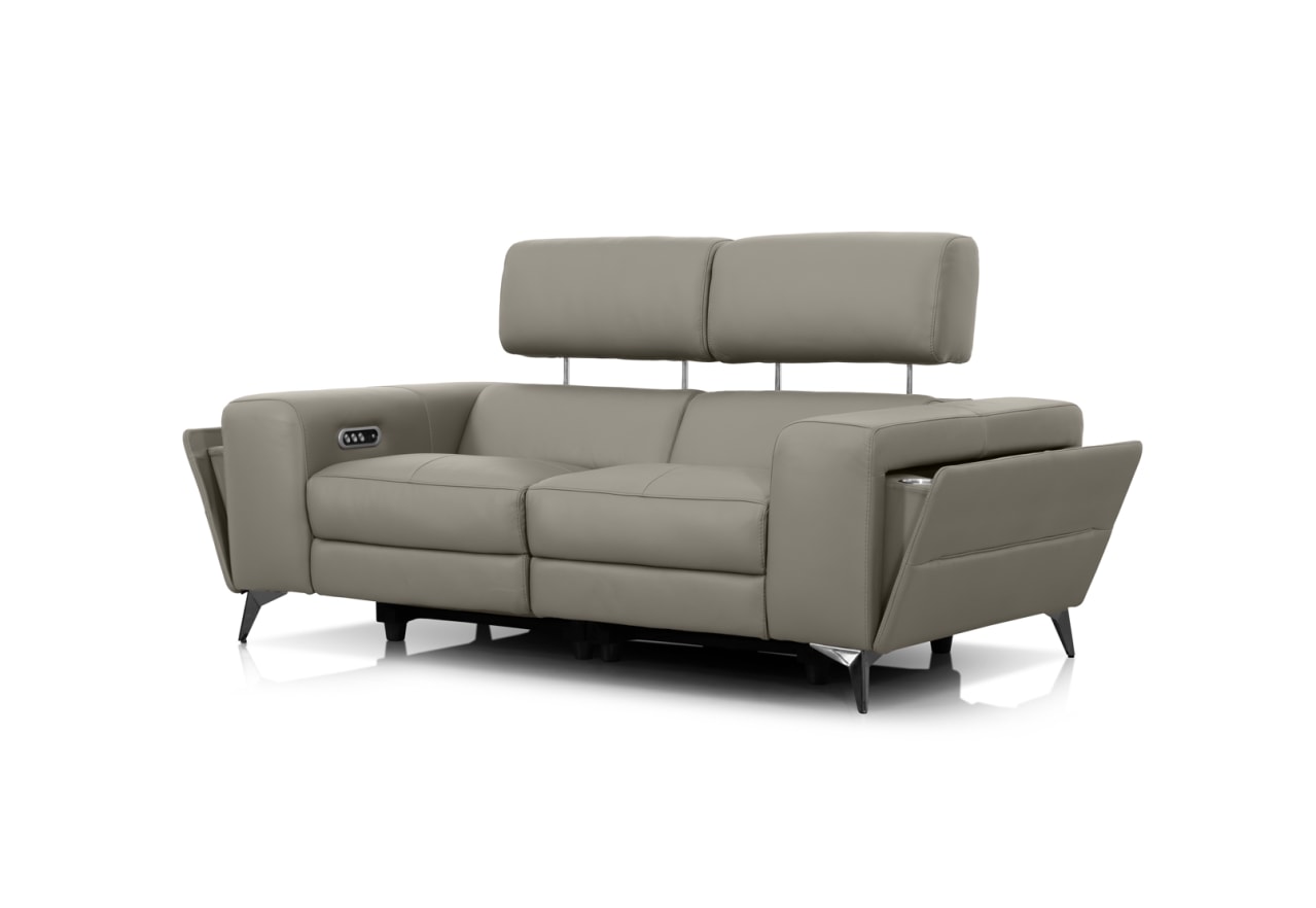 SINATRA LEATHER 2 Seater with Inbuilt Electric Recliners – image 4 of 15