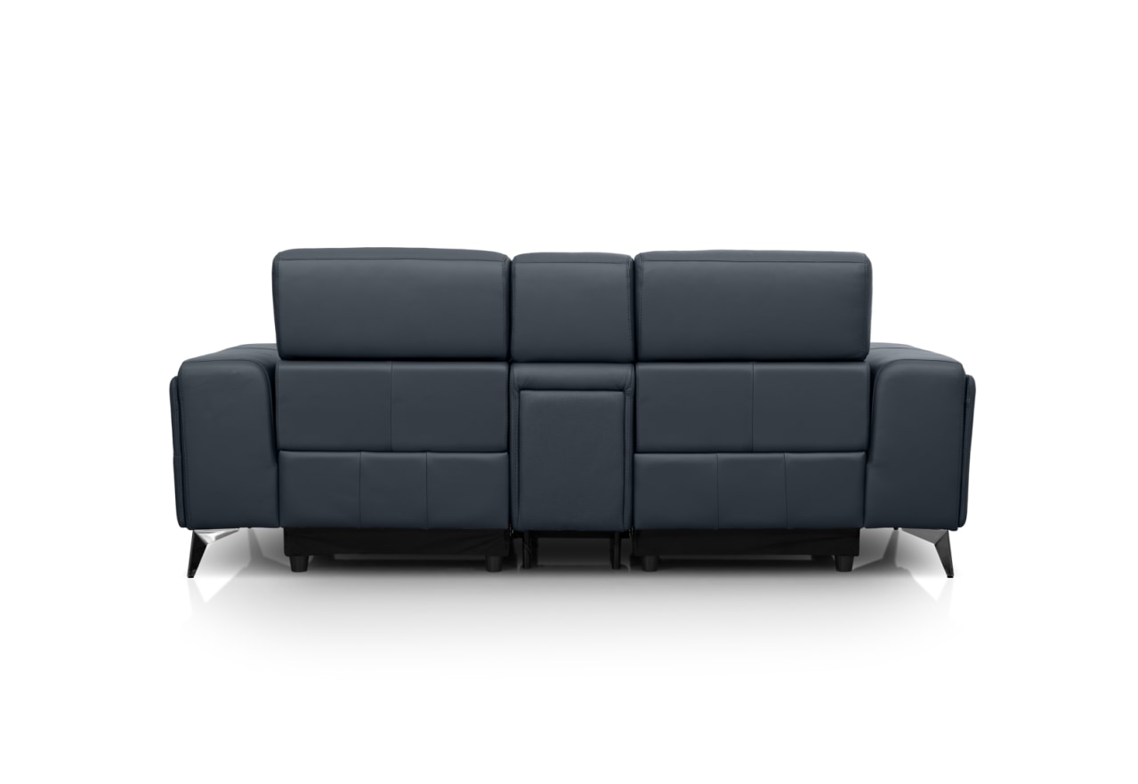 SINATRA LEATHER Media 2 Seater with Inbuilt Electric Recliners – image 10 of 16