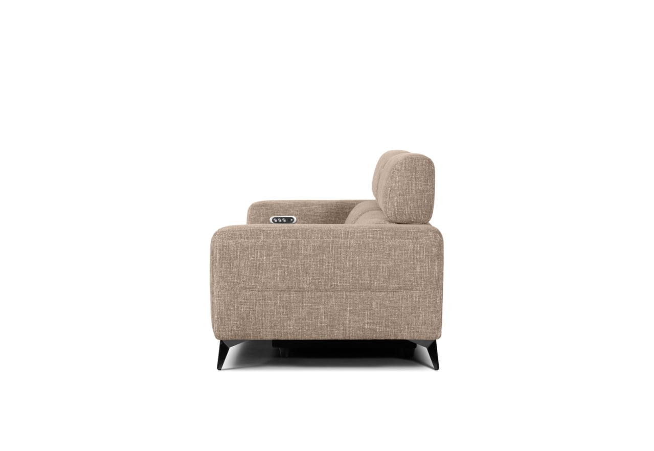 SINATRA FABRIC 3 Seater with 2 Inbuilt Electric Recliners – image 14 of 18