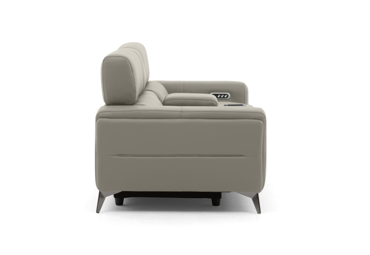 SINATRA LEATHER Media 3 Seater with 2 Inbuilt Electric Recliners – image 8 of 16