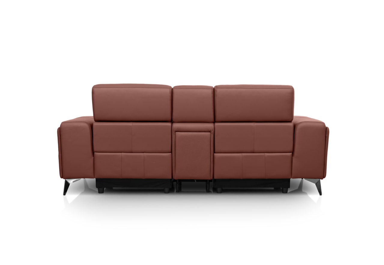 SINATRA LEATHER Media 2 Seater with Inbuilt Electric Recliners – image 11 of 22