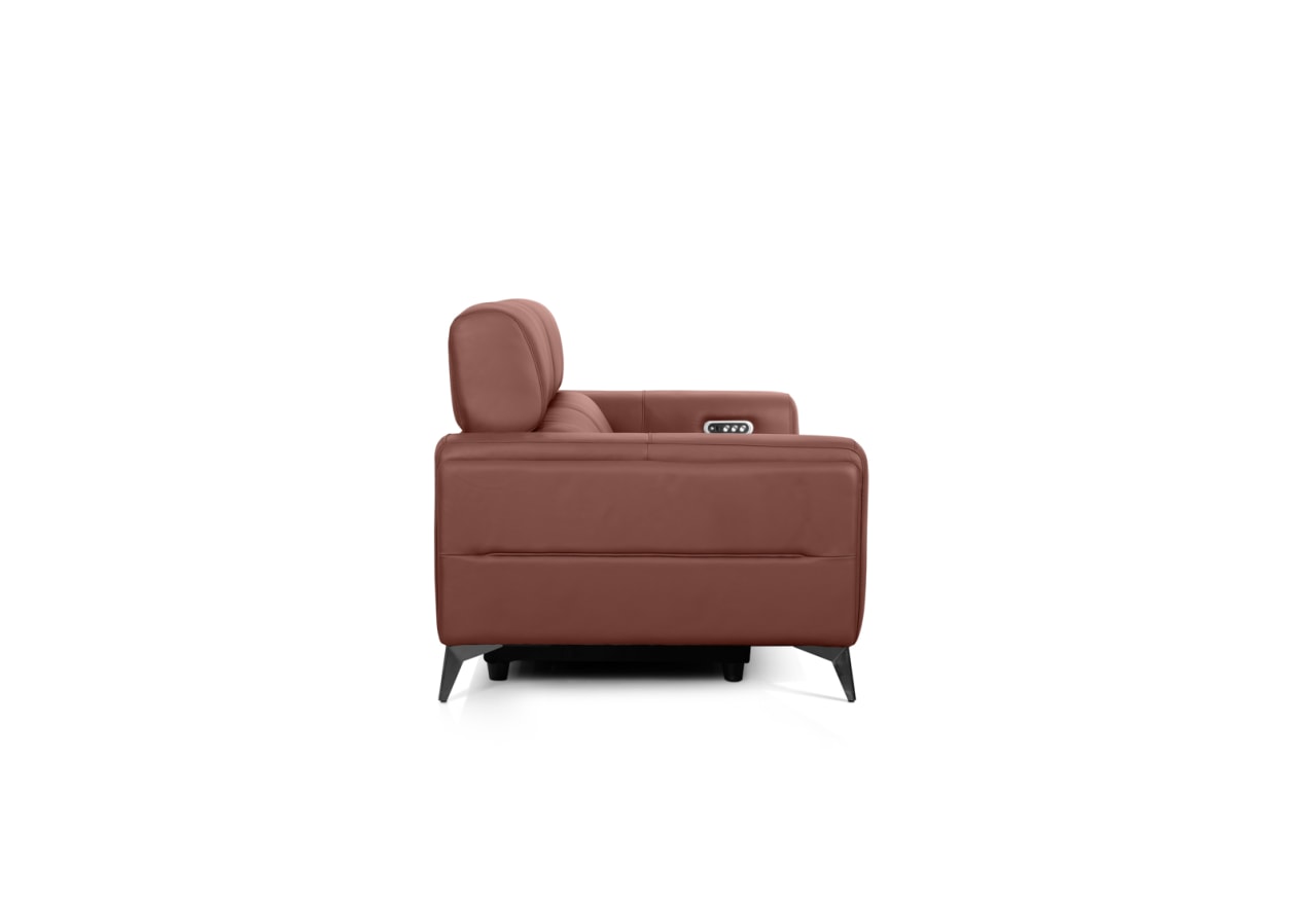 SINATRA LEATHER 3 Seater with 2 Inbuilt Electric Recliner – image 12 of 24