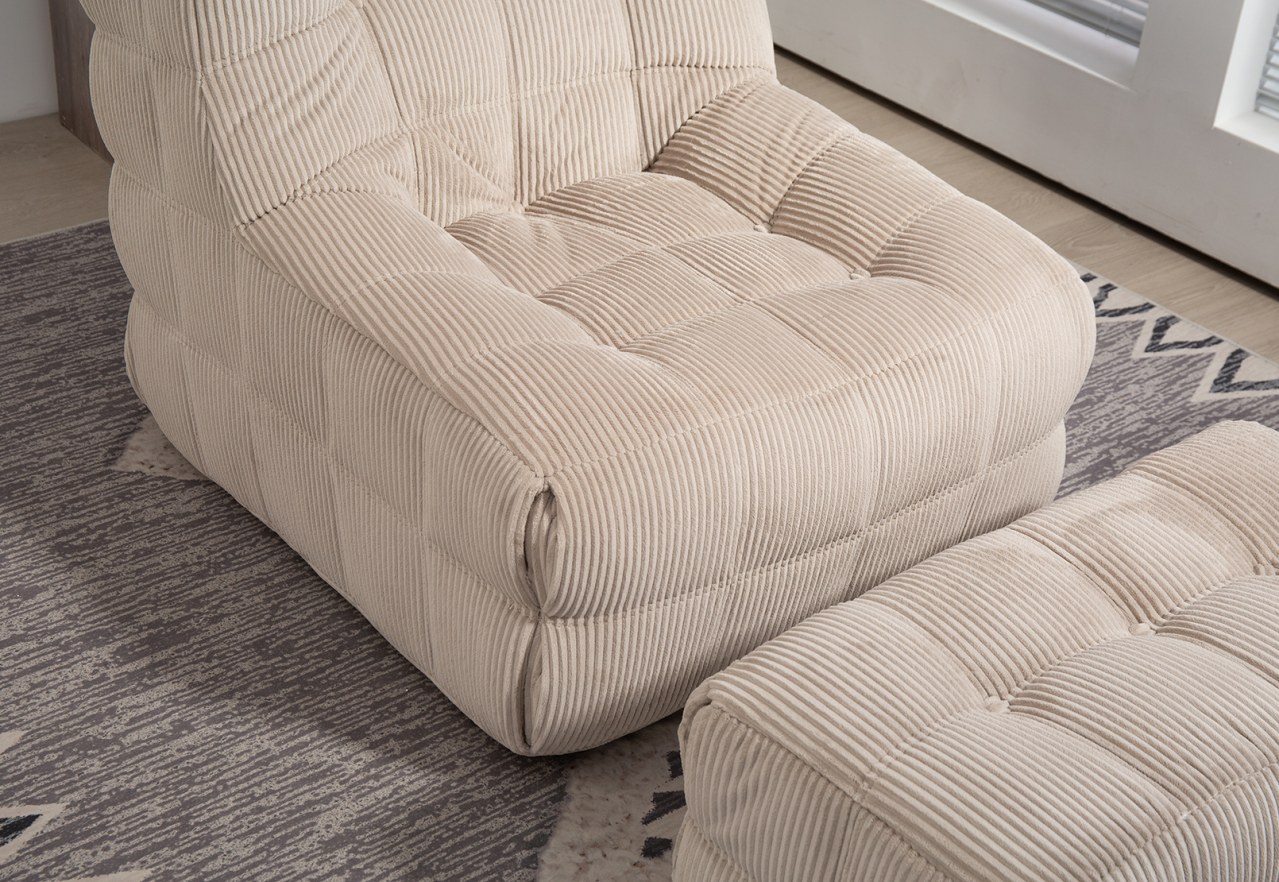 BAUTISTA Accent Chair and Ottoman – image 16 of 19