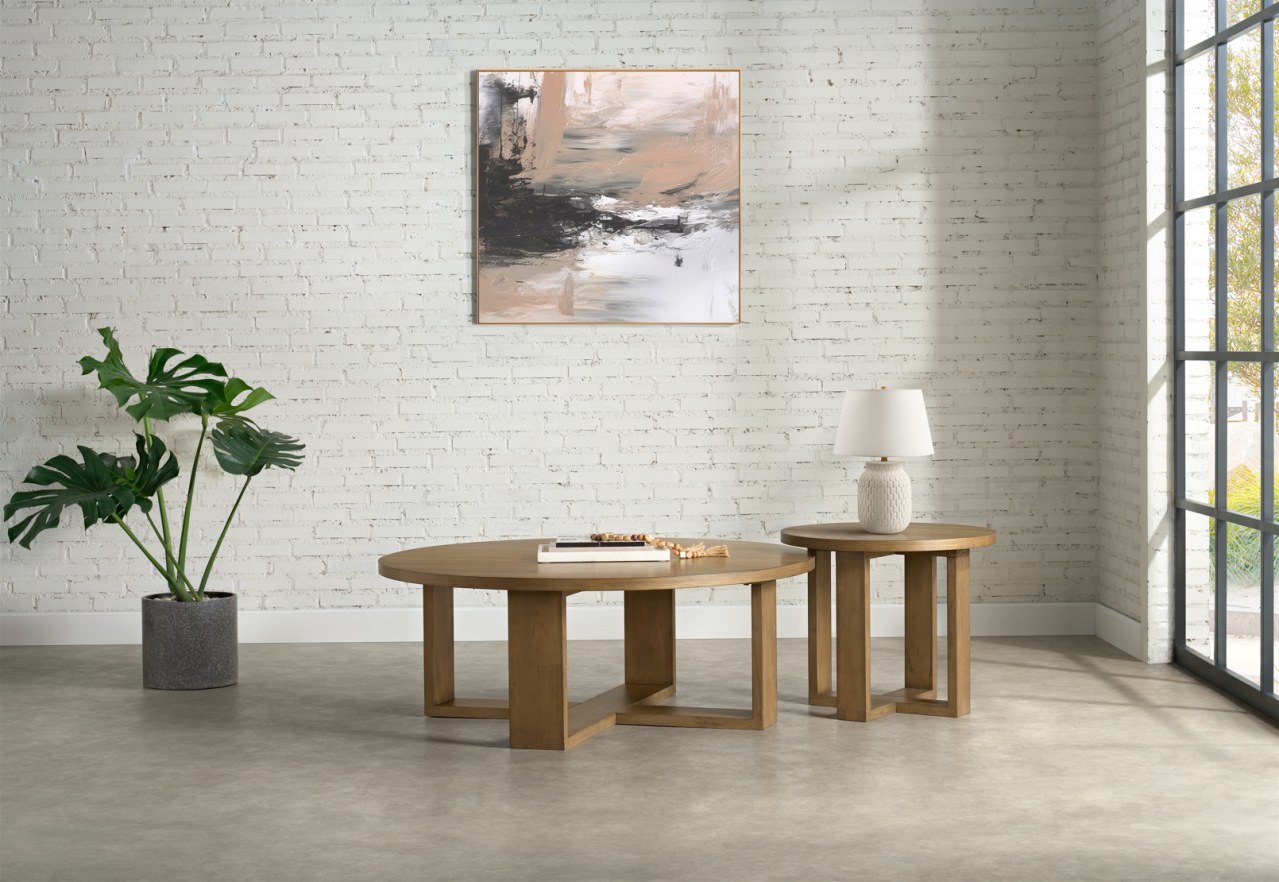 KADEN Round Coffee Table – image 7 of 7
