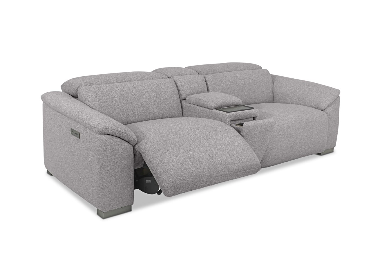 FIORELLA FABRIC 2.5 Seater with Inbuilt Electric Recliners and Console – image 6 of 14