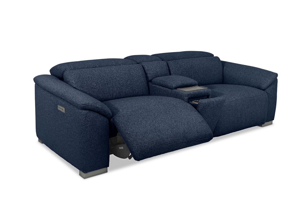 FIORELLA FABRIC 2.5 Seater with Inbuilt Electric Recliners and Console – image 6 of 14