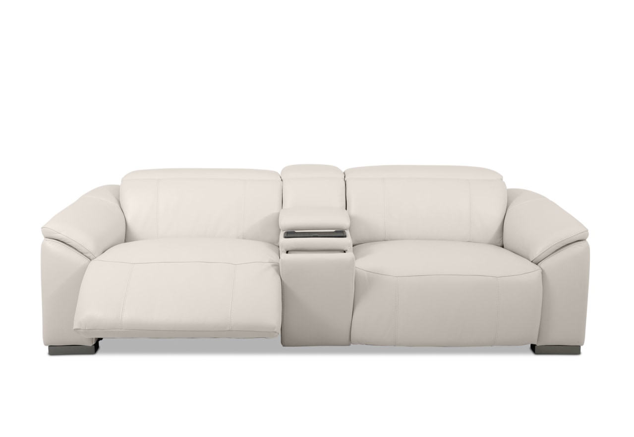 FIORELLA LEATHER 2.5 Seater with Inbuilt Electric Recliners and Console – image 5 of 19