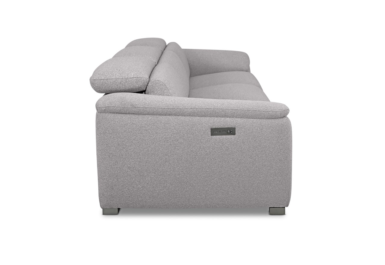 FIORELLA FABRIC 3.5 Seater with 2 Inbuilt Electric Recliners – image 7 of 12