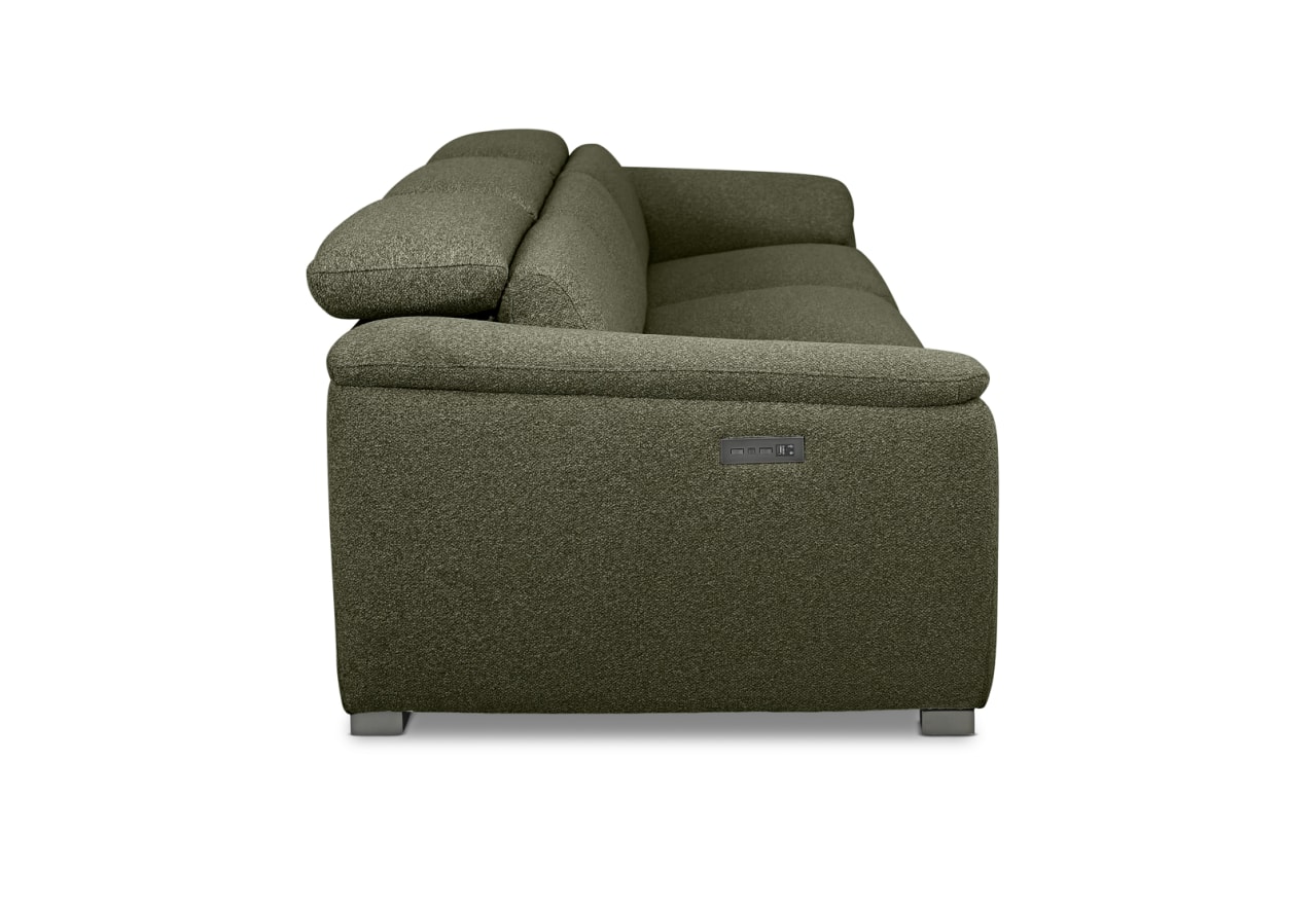 FIORELLA FABRIC 3.5 Seater with 2 Inbuilt Electric Recliners – image 7 of 12