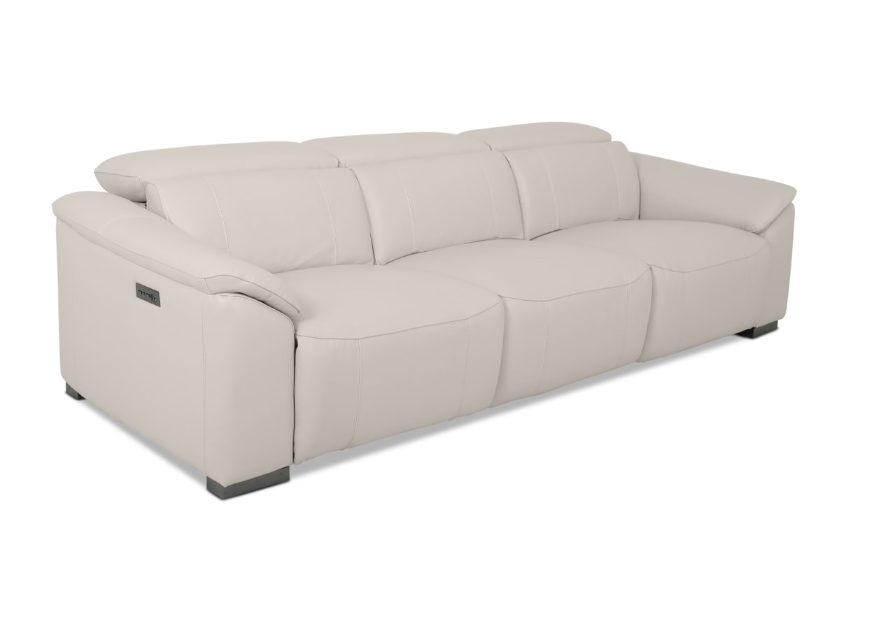 FIORELLA LEATHER 3.5 Seater with 2 Inbuilt Electric Recliners – image 6 of 20