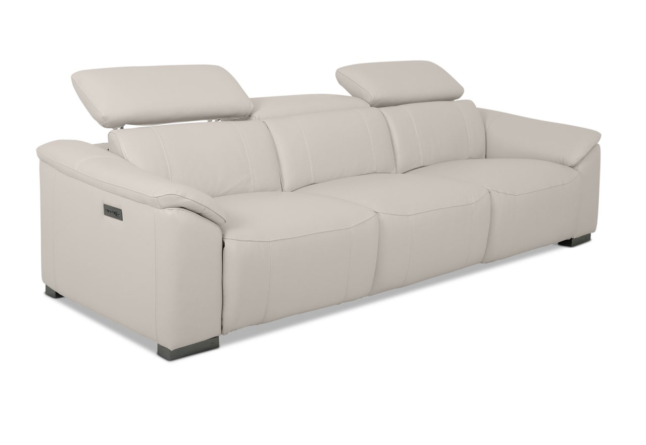 FIORELLA LEATHER 3.5 Seater with 2 Inbuilt Electric Recliners – image 7 of 20