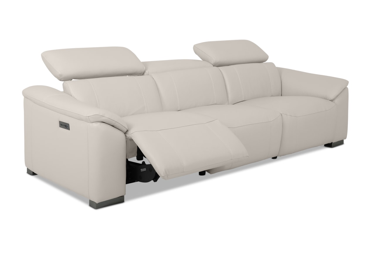 FIORELLA LEATHER 3.5 Seater with 2 Inbuilt Electric Recliners – image 8 of 20