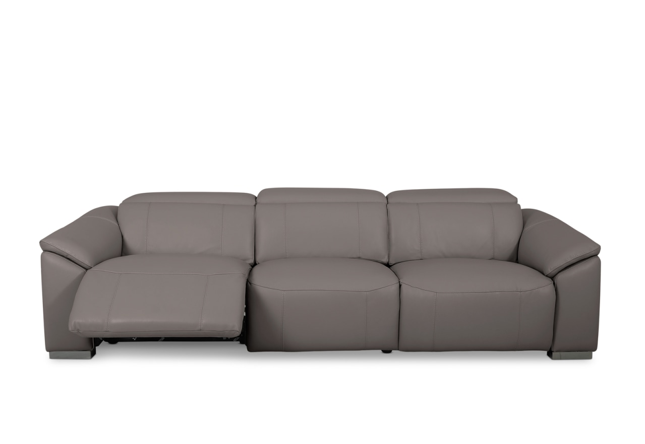 FIORELLA LEATHER 3.5 Seater with 2 Inbuilt Electric Recliners – image 4 of 17