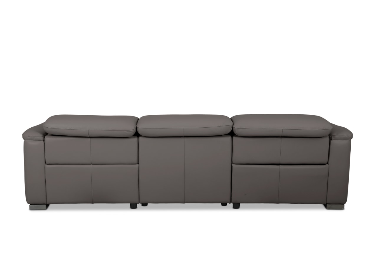 FIORELLA LEATHER 3.5 Seater with 2 Inbuilt Electric Recliners – image 15 of 17