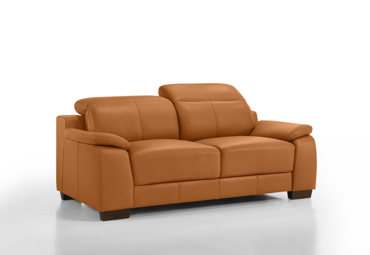 ESCHER LEATHER 2 Seater Sofa – image 3 of 7