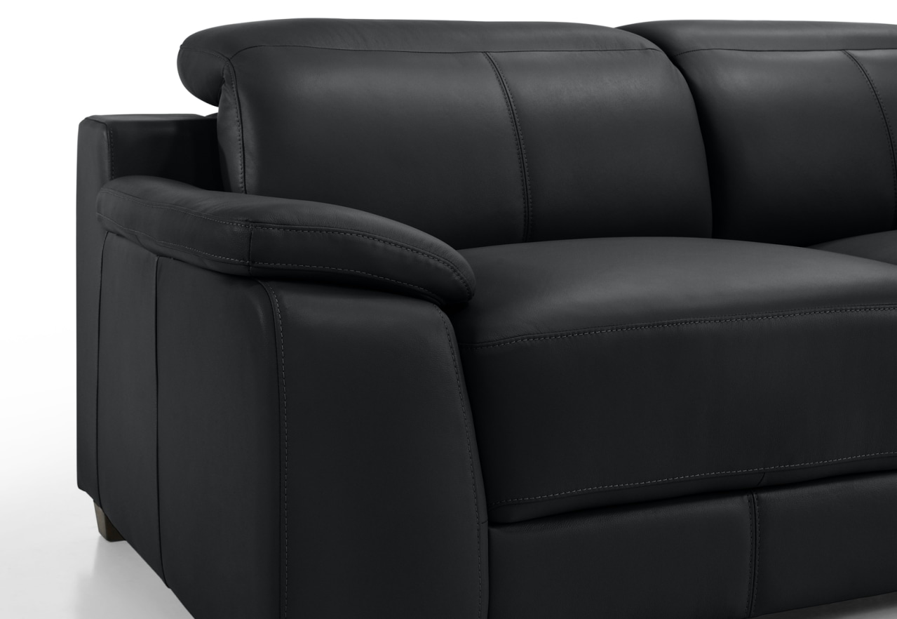 ESCHER LEATHER 2 Seater Sofa – image 4 of 7