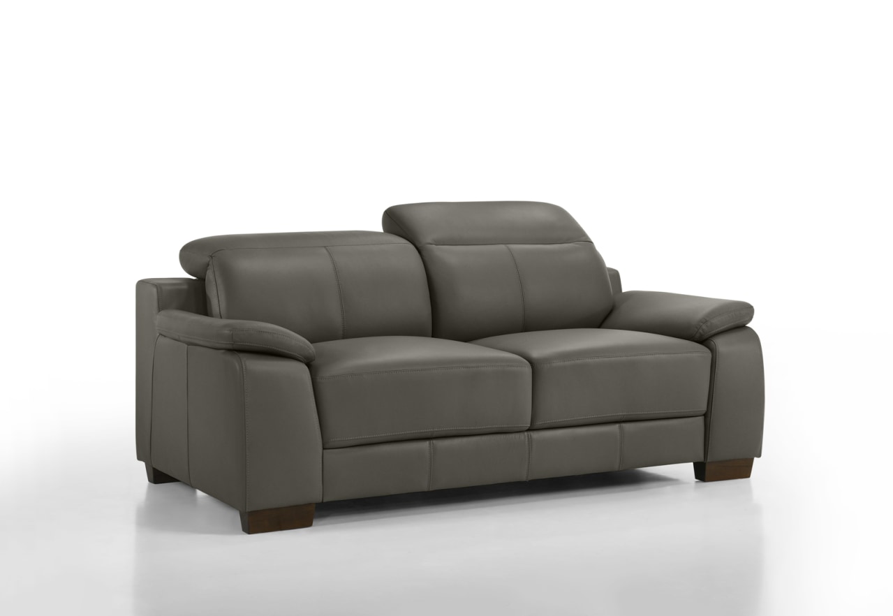 ESCHER LEATHER 2 Seater Sofa – image 5 of 12