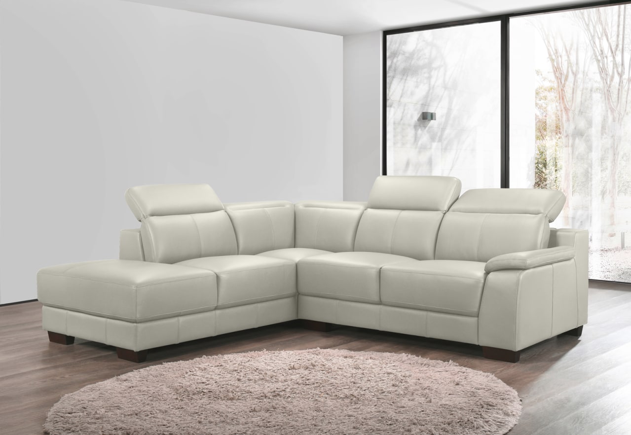 ESCHER LEATHER Corner Lounge LHF Chaise – image 1 of 5