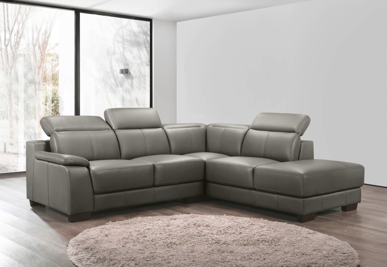 ESCHER LEATHER Corner Lounge RHF Chaise – image 1 of 5