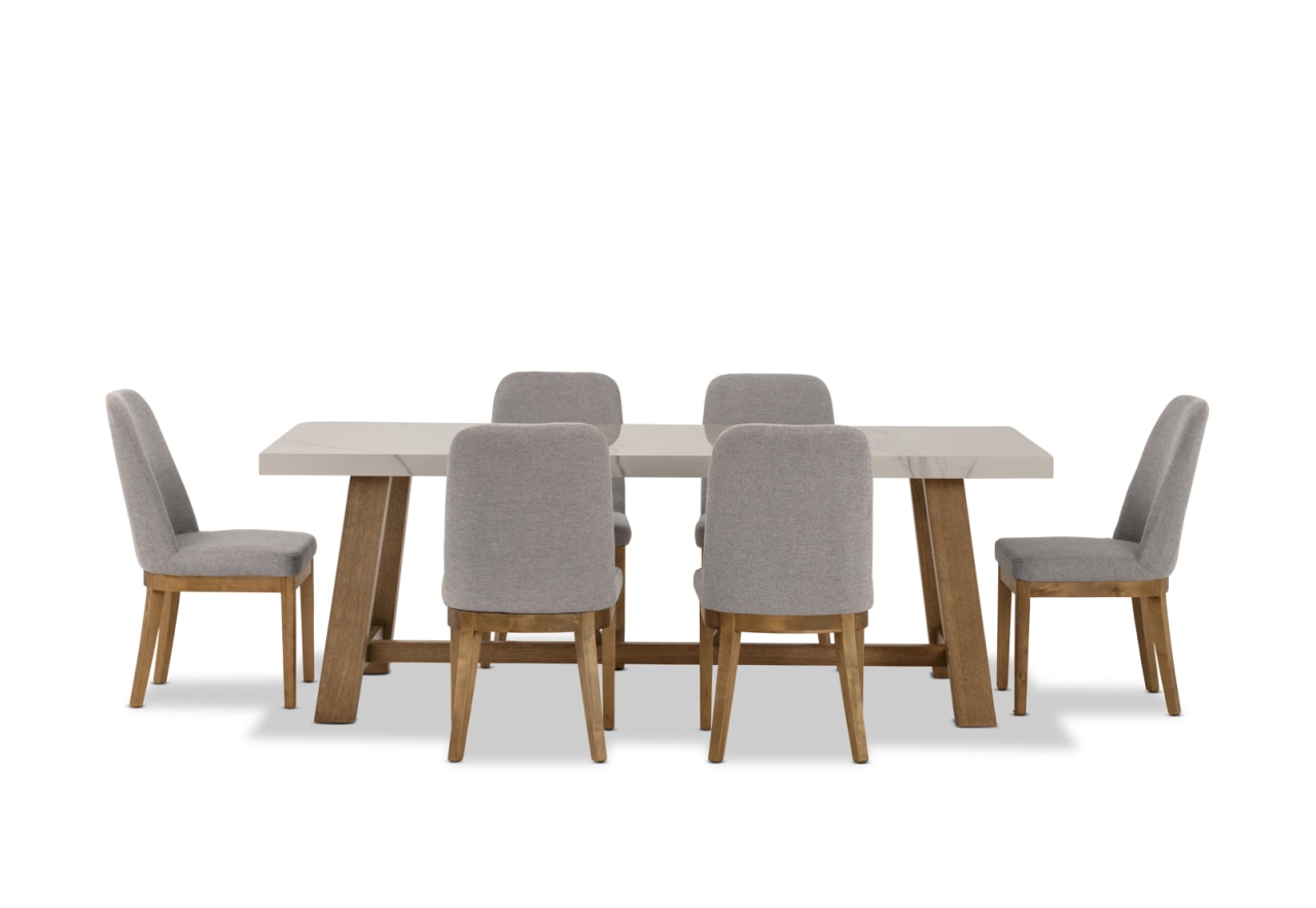 MATTEO 7 Piece Dining Suite – image 2 of 9