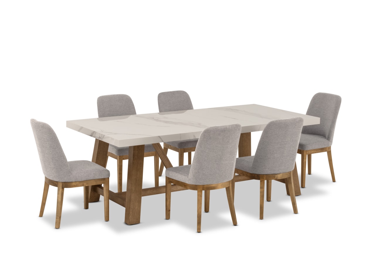 MATTEO 7 Piece Dining Suite – image 3 of 9