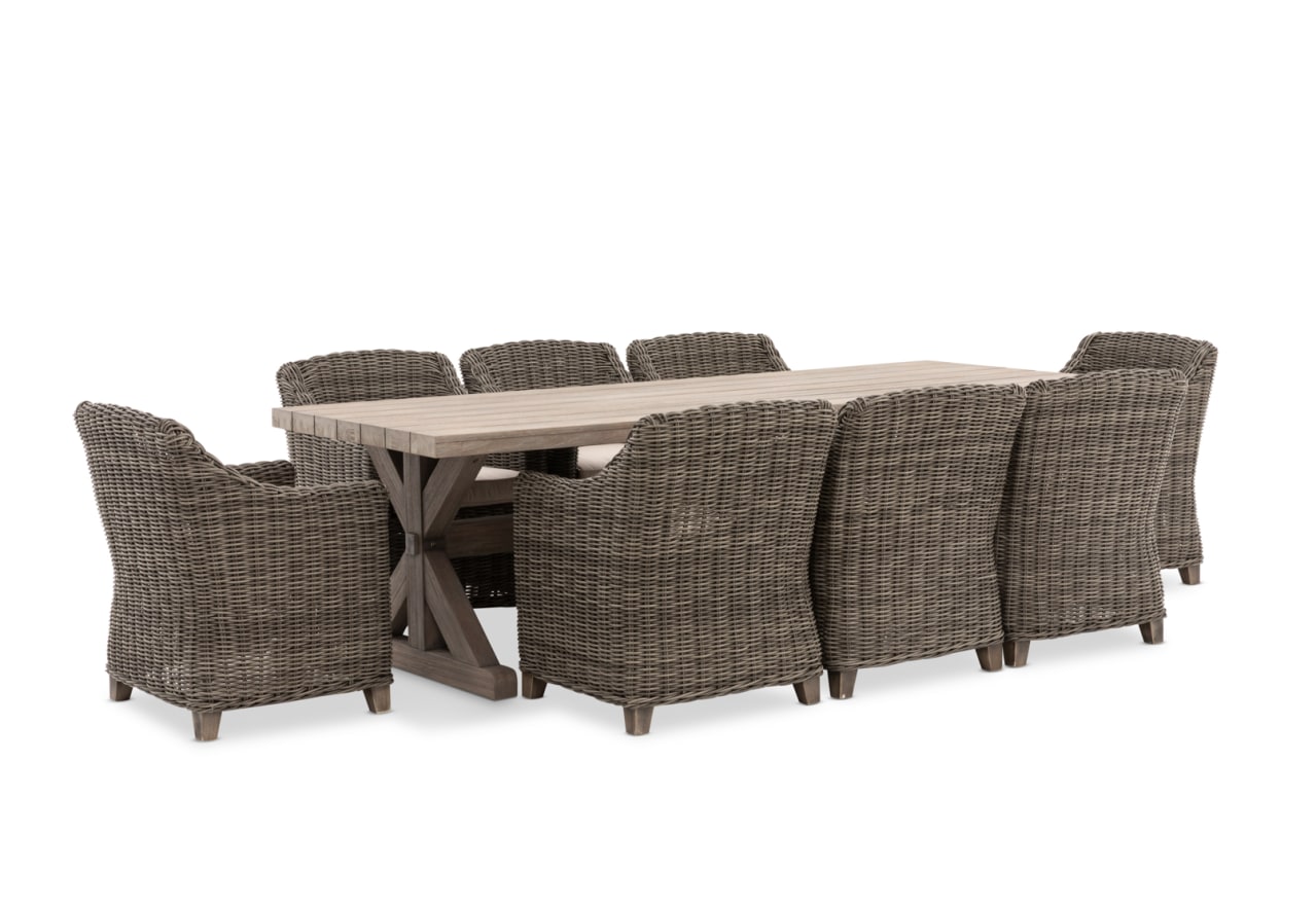 PORTOFINO 9PC OD DINING SUITE – image 4 of 11