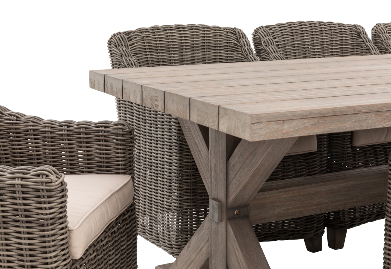 PORTOFINO 9PC OD DINING SUITE – image 7 of 11