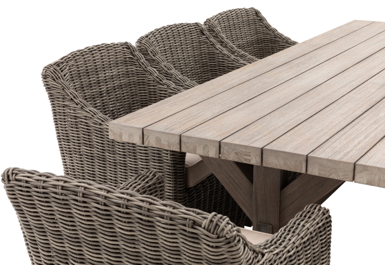 PORTOFINO 9PC OD DINING SUITE – image 8 of 11