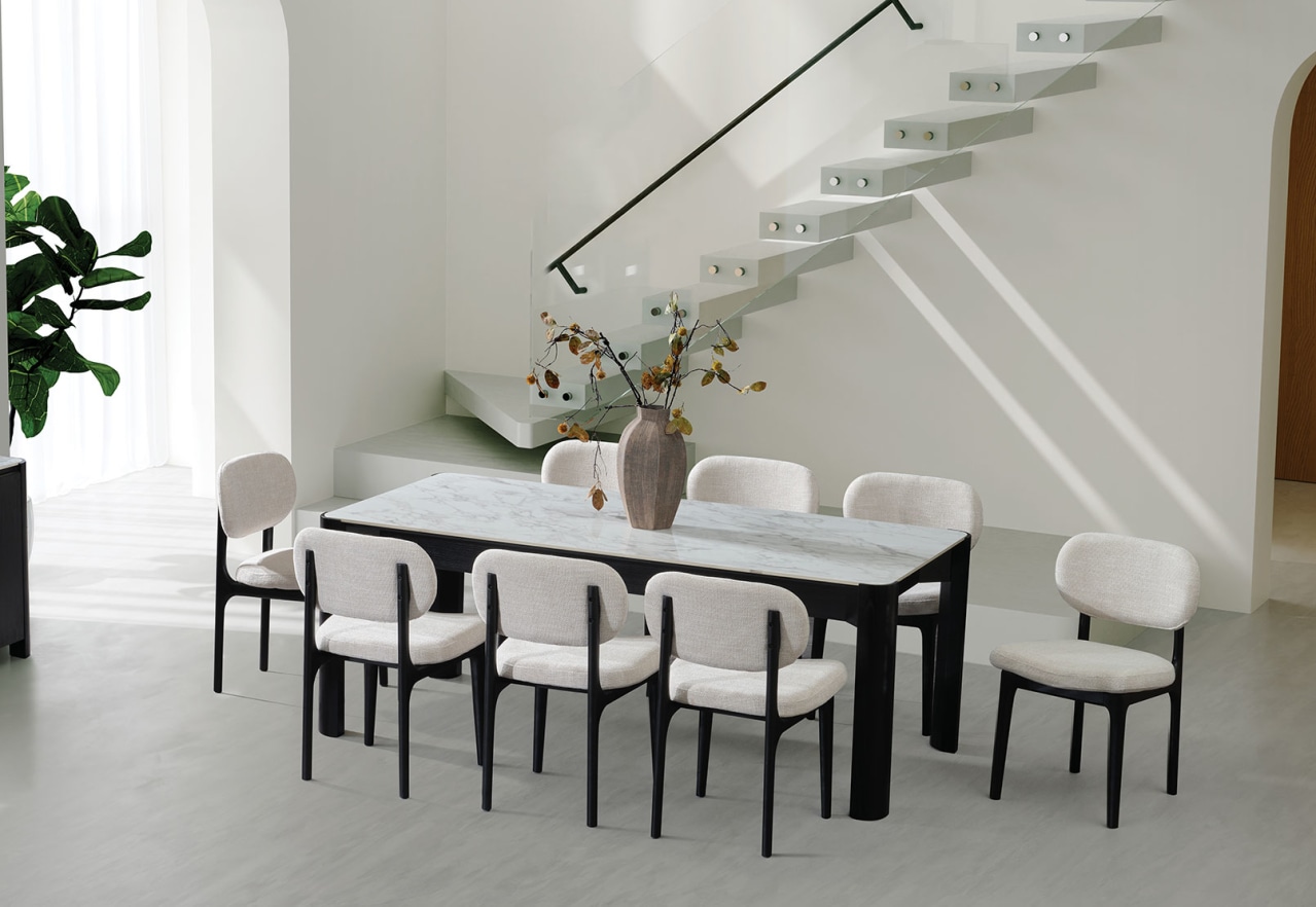 LINUS 9 Piece Dining Suite – image 4 of 5