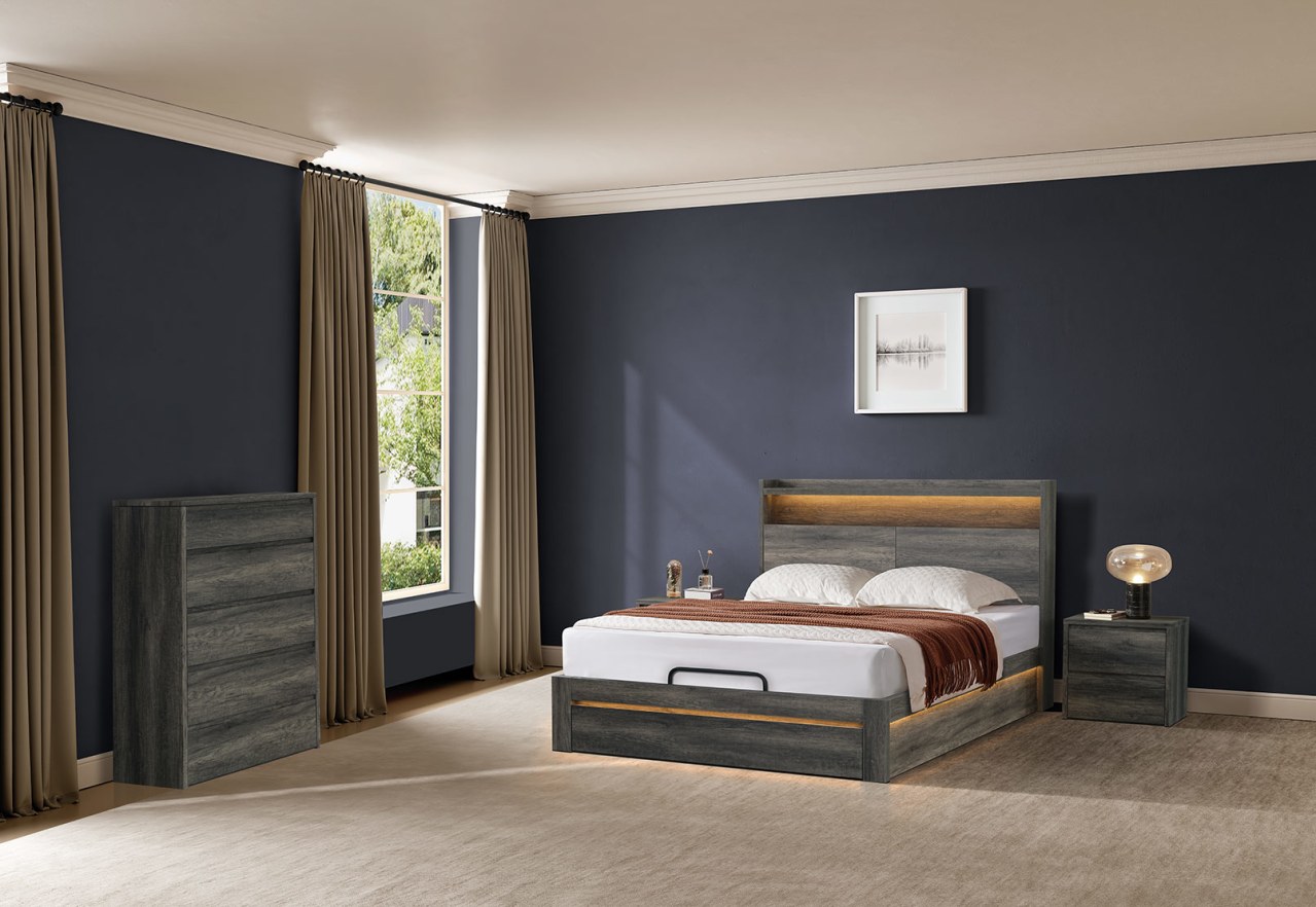 VESPERA 2 Drawer Bedside – image 6 of 9