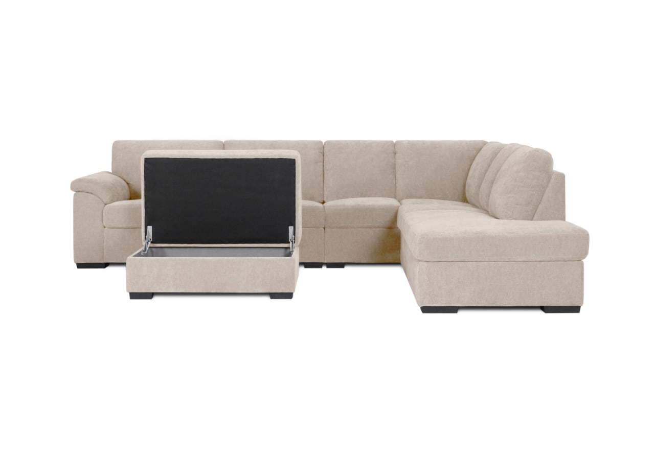 FOY FABRIC Corner with RHF Chaise – image 4 of 15