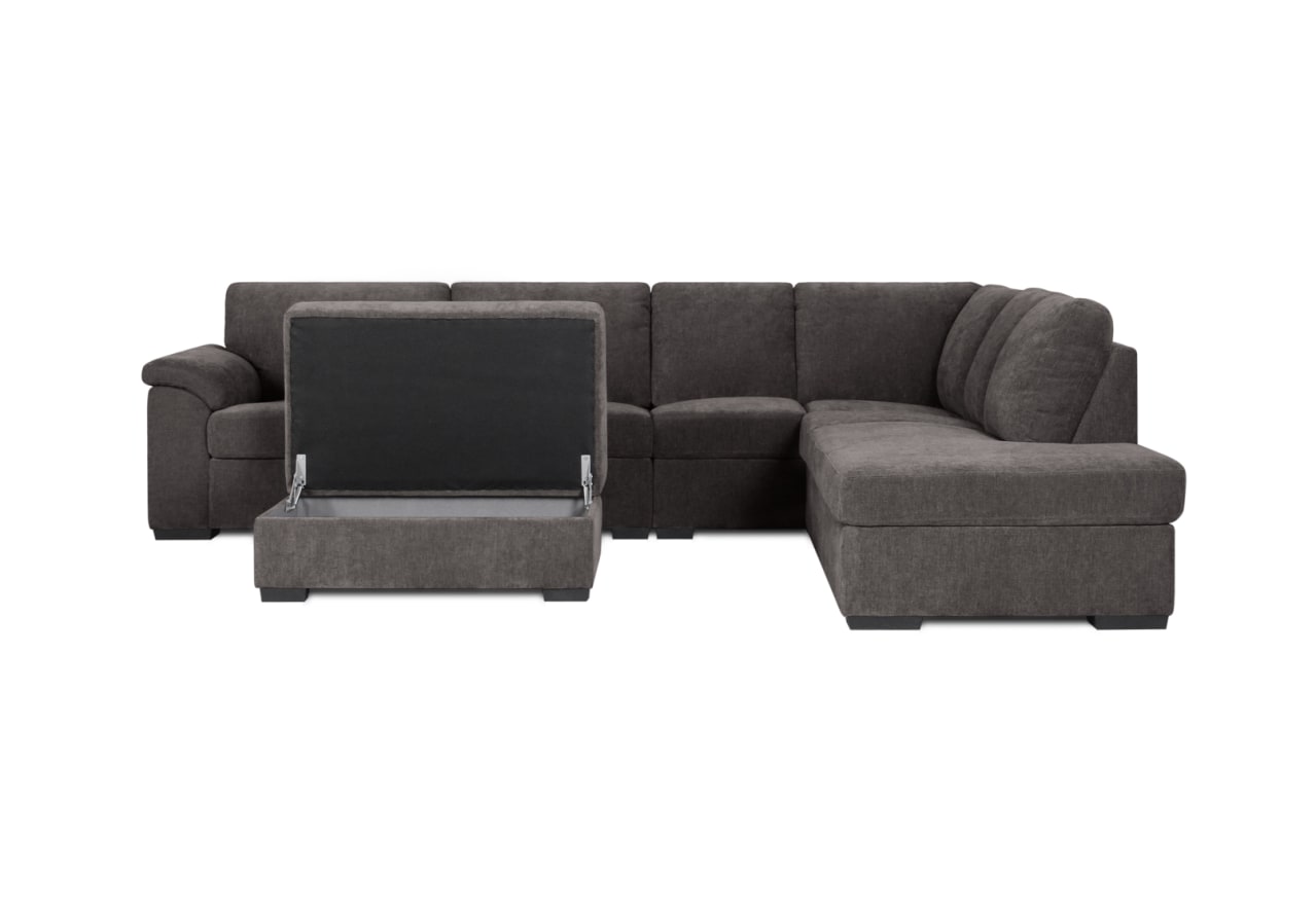 FOY FABRIC Corner with RHF Chaise – image 4 of 15