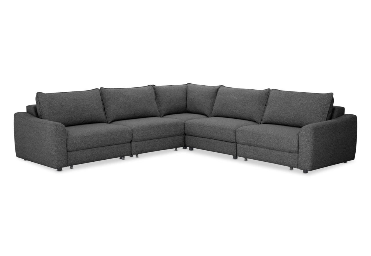 CADENZA FABRIC 5 Seater Corner Lounge – image 1 of 6