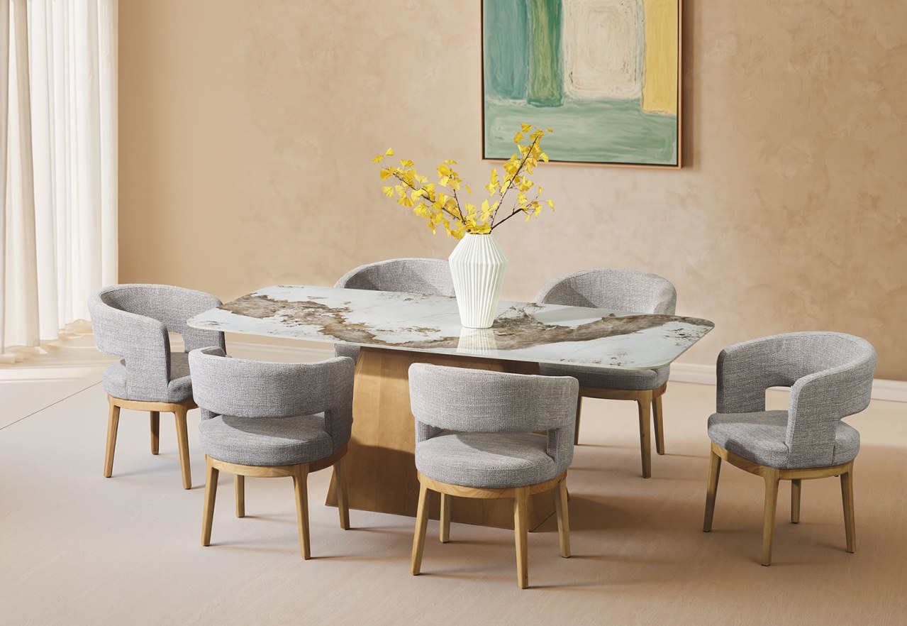 VINCENTIO 7PCE DINING SUITE – image 1 of 6