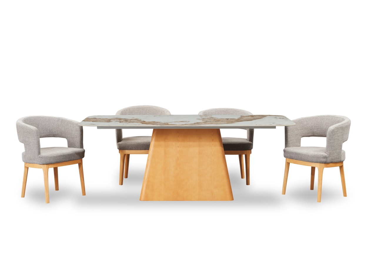 VINCENTIO 7PCE DINING SUITE – image 6 of 6