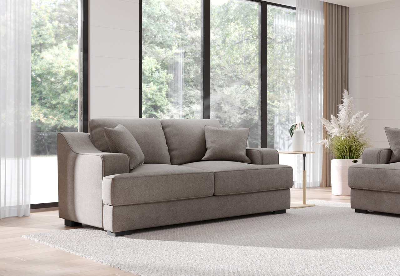 CARLOTTA FABRIC 2 Seater Sofa – image 1 of 10