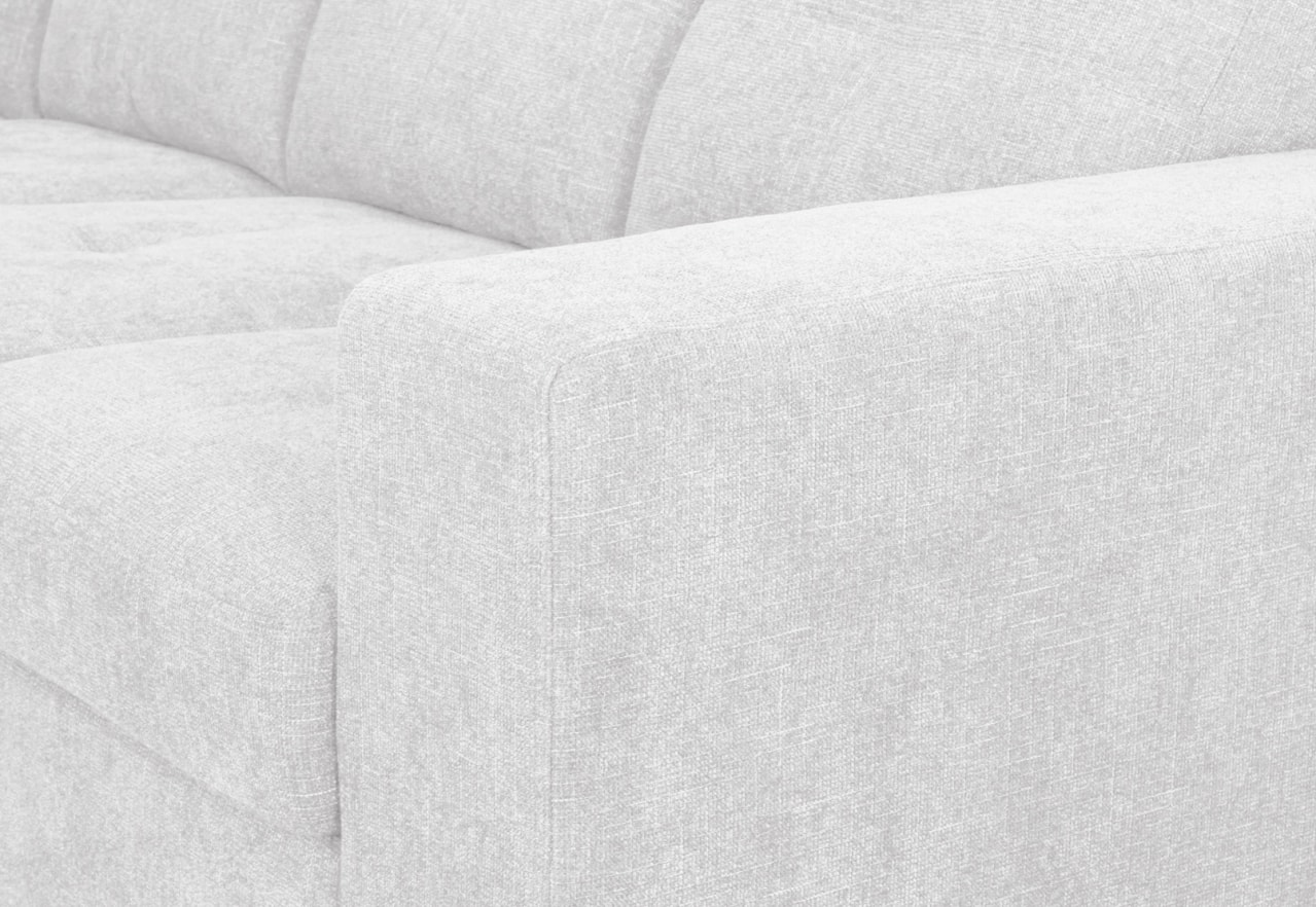 DIAMOND FABRIC Corner LHF Chaise with Sofa Bed – image 10 of 12