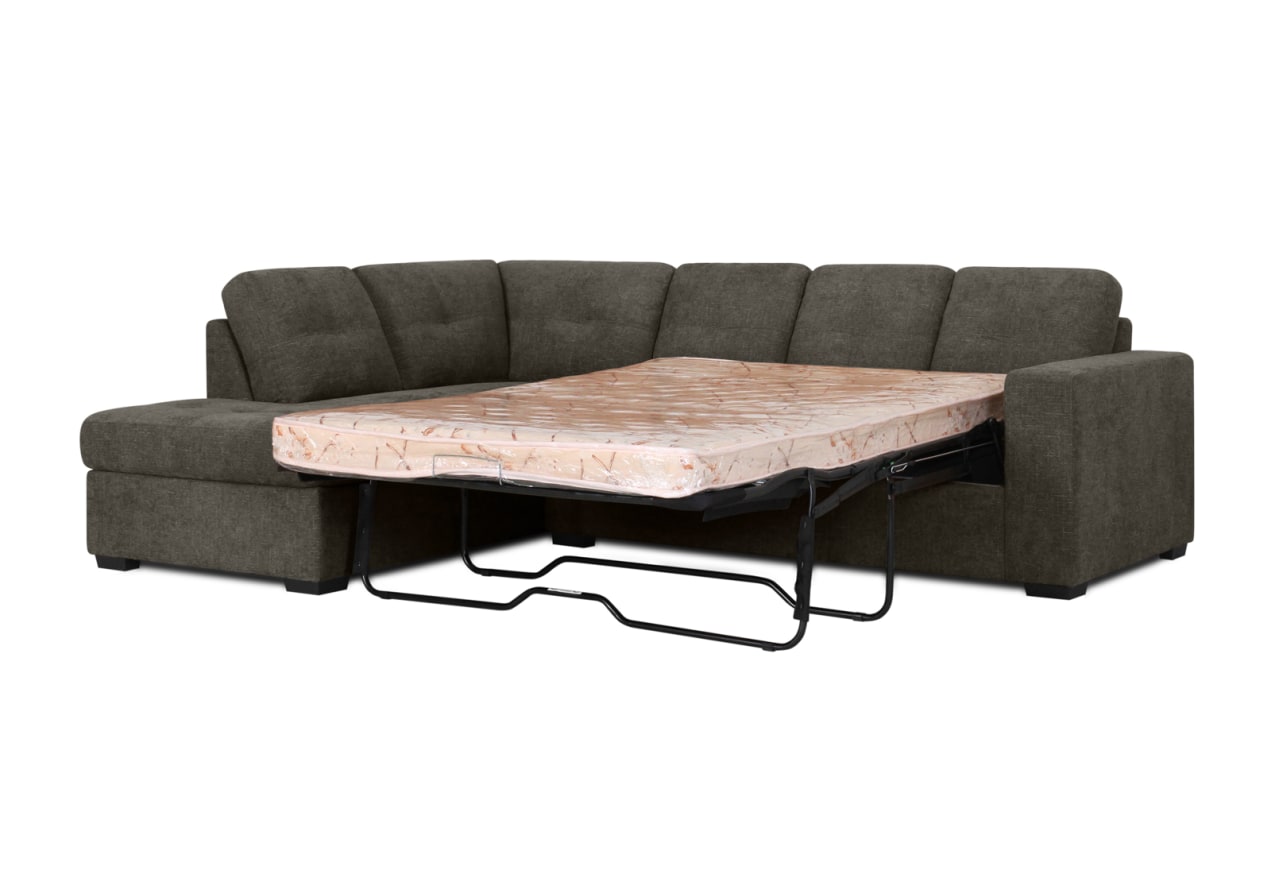 DIAMOND FABRIC Corner LHF Chaise S/Bed – image 4 of 12