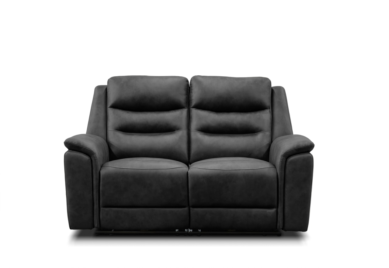 ATALANTA FABRIC 2 Seater with Inbuilt Electric Recliners – image 1 of 6