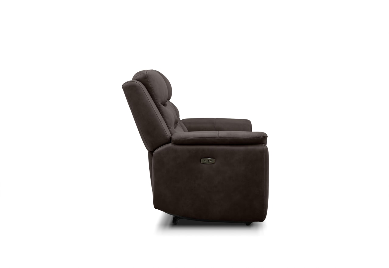 ATALANTA FABRIC 2 Seater with Inbuilt Electric Recliners and Console – image 5 of 7