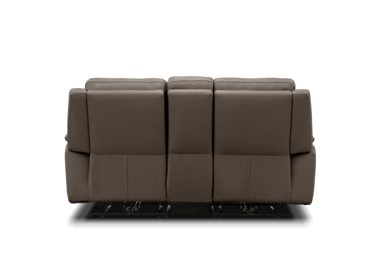 ATALANTA LEATHER 2 Seater with Inbuilt Electric Recliners and Console – image 7 of 8